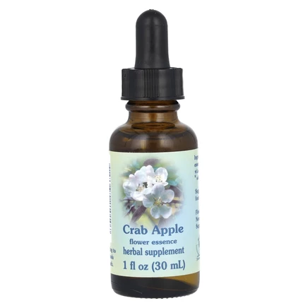 Flower Essence Services, крабовое яблоко, цветочная эссенция, 30 мл (1 жидк. унция)
