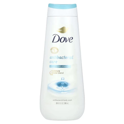 Dove, Care & Protect, Антибактериальный гель для душа, 22 жидких унции (650 мл)