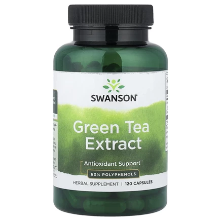 Swanson, Экстракт зеленого чая, 120 капсул