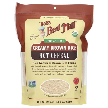 Bob's Red Mill, органический сливочно-коричневый рис, пикантный вкус, 680 г (24 унции)