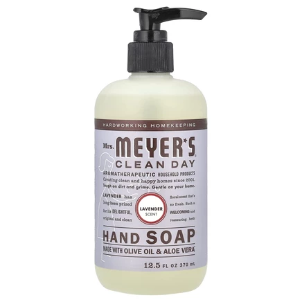 Mrs. Meyers Clean Day, Мыло для рук, с ароматом лаванды, 370 мл (12,5 жидк. Унции)