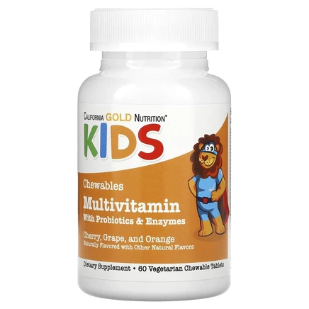 Детские мультивитамины California Gold Nutrition, 60 шт.