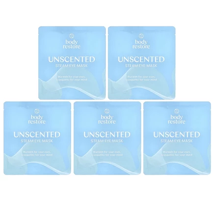 Body Restore, паровая маска для глаз, без отдушки, 5 шт.