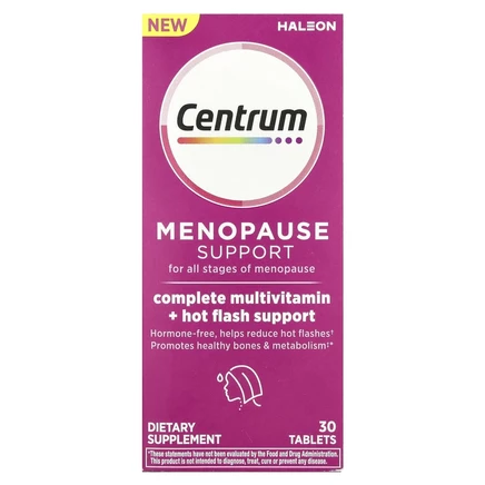Centrum, Для поддержки менопаузы на всех этапах менопаузы, 30 таблеток