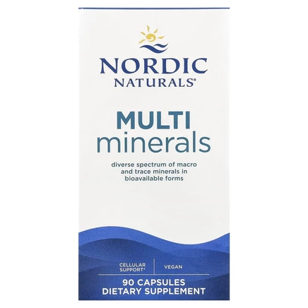 Nordic Naturals, Multi Minerals, 90 капсул