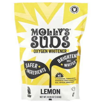 Molly's Suds, кислородный отбеливатель с лимоном, 1,15 кг (41,09 унции)