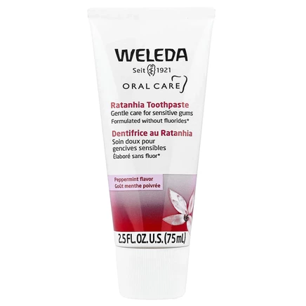 Weleda, Oral Care, зубная паста из ратании, со вкусом перечной мяты, 75 мл (2,5 жидк. унц.) default