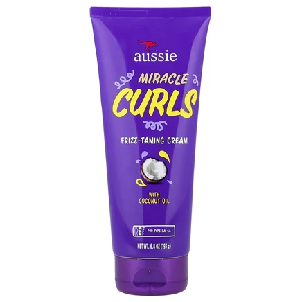 Aussie, Miracle Curls, крем для укладки вьющихся волос, кокос и масло австралийского жожоба, 193 г (6,8 унции)