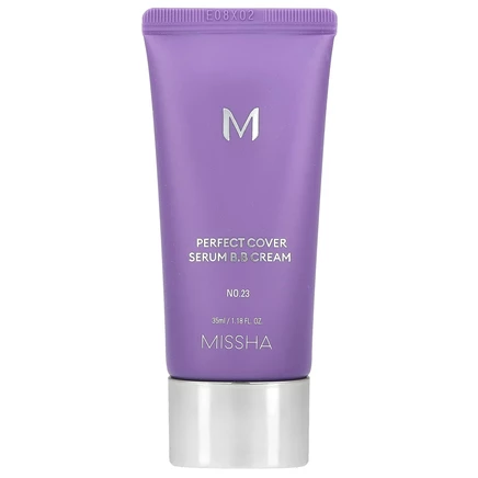 Missha, BB-крем Perfect Cover Serum, № 23, бежевый, 35 мл (1,18 жидк. Унции)