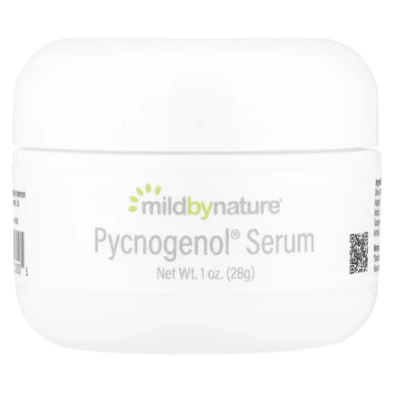 Mild By Nature, Pycnogenol, сыворотка (крем),Успокаивает кожу и борется с признаками старения, 28 г (1 унция)