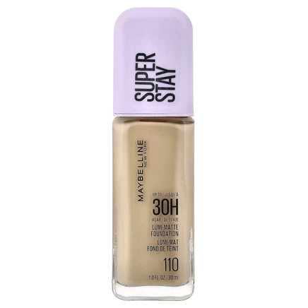 Maybelline, Super Stay, тональный крем сияющий, 110, 30 мл (1 жидк. унция)
