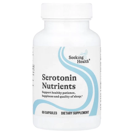 Seeking Health, Serotonin Nutrients, 60 вегетарианских капсул