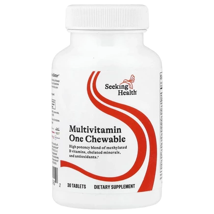 Seeking Health, Жевательные мультивитамины Optimal, 60 таблеток