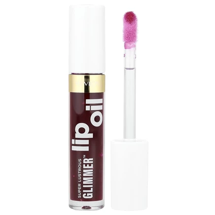 Revlon, Super Lustrous Glumber™, масло для губ, оттенок 006 слива, 3,8 мл (0,13 жидк. унции)