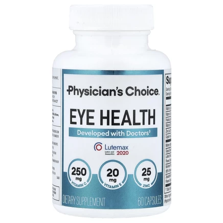 Physician's Choice, Eye Health, Areds2 Inspired Formula, 60 капсул