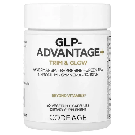Codeage, GLP-Advantage +, Beyond Vitamins®, 60 растительных капсул