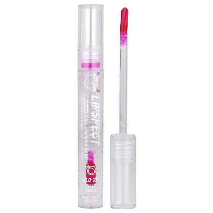J.Cat Beauty, Lipspect, масло для губ, меняющее цвет, LLO 101 персик, 3 мл (0,1 жидк. унции)
