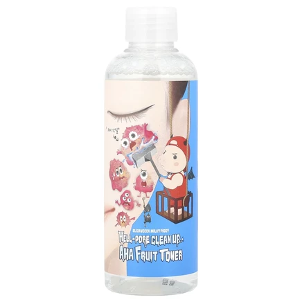 Elizavecca, Hell-Pore Clean Up, фруктовый тоник с АГК, 200 мл