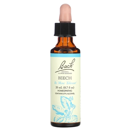 Bach, Original Flower Remedies, бук, 20 мл (0,7 жидк. Унции)