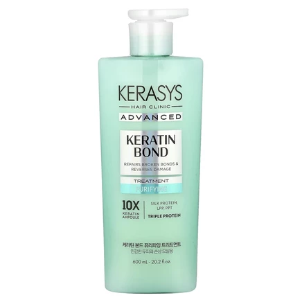Kerasys, Advanced, Keratin Bond Treatment, очищающее средство, 600 мл (20,2 жидк. Унции)