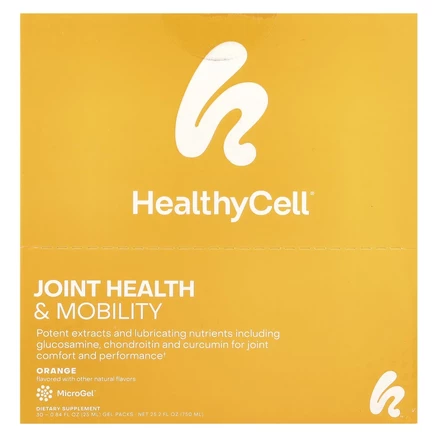 HealthyCell, Join Health & Mobility, апельсин, 30 гелевых пакетиков по 25 мл (0,84 жидк. Унции)