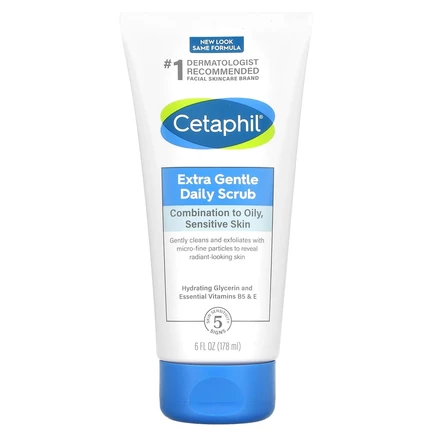 Cetaphil, Extra Gentle, скраб для ежедневного использования, 178 мл