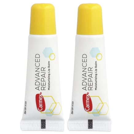 Carmex, Advanced Repair, увлажняющий бальзам для губ, 2 тюбика по 10 г (0,35 унции)