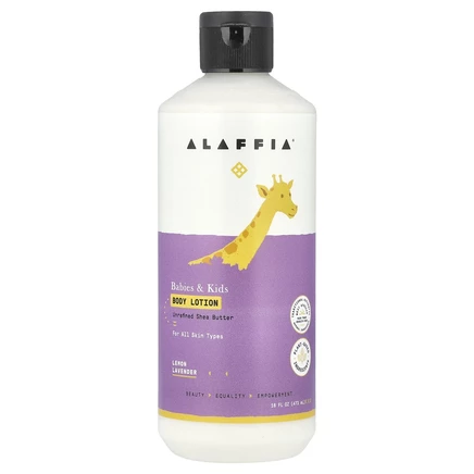 Alaffia, Лосьон для тела для детей, лимон и лаванда, 473 мл (16 жидк. Унций)