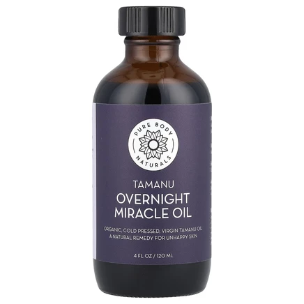 Pure Body Naturals, Масло ночного чуда таману, 118 мл (4 жидк. Унции)