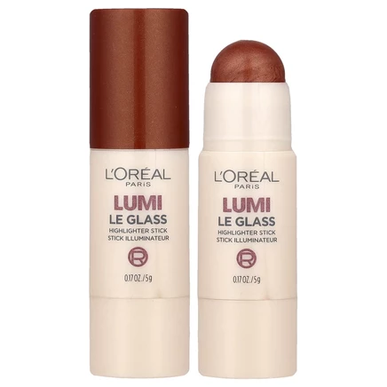 L'Oréal, Lumi, Le Glass Highlighter, стик, 625 Glassy Sunset Amour, 5 г (0,17 унции)