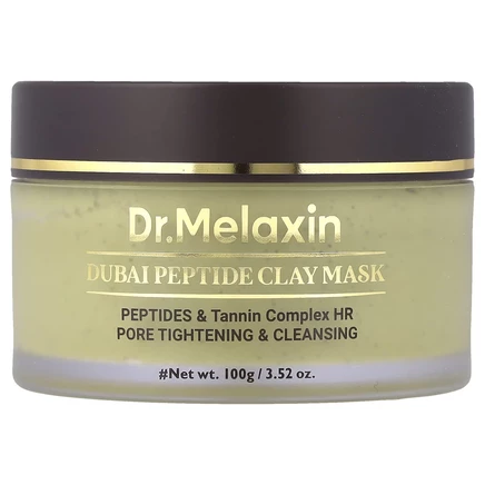 Dr.Melaxin, Дубай, пептидная маска с глиной, 100 г (3,52 унции)