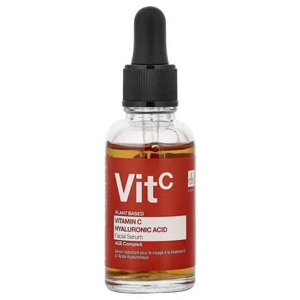 Dr. Botanicals, сыворотка для лица с витамином C и гиалуроновой кислотой, 30 мл (1,01 жидк. унции)