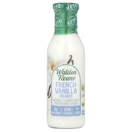 Walden Farms, Coffee Creamer, французская ваниль, 355 мл (12 жидк. Унций)
