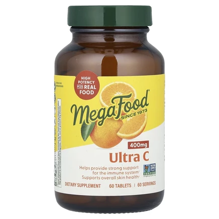 MegaFood, Ultra C-400, 60 таблеток