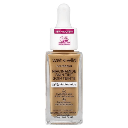 wet n wild, Barefocus, никотинамид, краситель для кожи, ирис, 32 мл (1,08 жидк. унции)