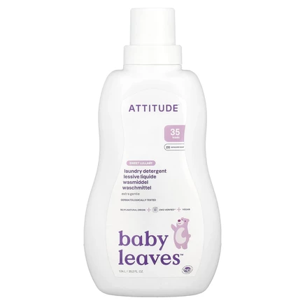 ATTITUDE, Little Ones, средство для стирки, сладкий запах, 35 стирок, 1,05 л (35,5 жидк. унции)