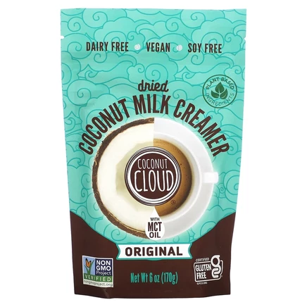 Coconut Cloud, Сливки на сухом кокосовом молоке, оригинальные, 170 г (6 унций)