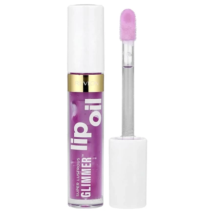 Revlon, Super Lustrous Glumber™, масло для губ, оттенок 005 Vio-Lit, 3,8 мл (0,13 жидк. унции)