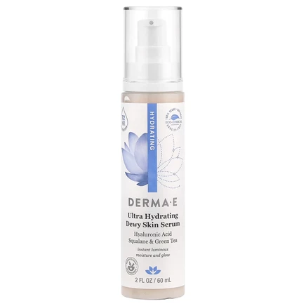 DERMA E, Ультраувлажняющая сыворотка для сухой кожи, 60 мл (2 жидк. Унции)