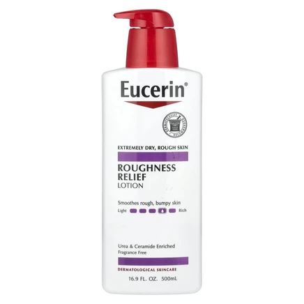 Eucerin, лосьон для смягчения шершавой кожи, без отдушек, 500 мл (16,9 жидк. унций)
