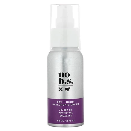No BS Skincare, дневной и ночной крем с гиалуроновой кислотой, 60 мл (2 жидк. унции)