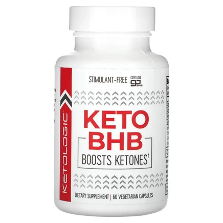Капсулы KetoLogic Keto BHB, 60 вегетарианских капсул