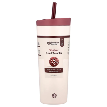 Blender Bottle, Шейкер стакан 2 в -1, Sahara Sunset, 710 мл (24 унции)