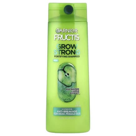 Garnier, Укрепляющий шампунь, Grow Strong, 370 мл (12,5 жидк.)