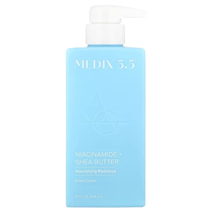 Medix 5.5, Крем для тела, ниацинамид и масло ши, 444 мл (15 жидк. Унций)