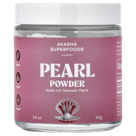 Akasha Superfoods, жемчужная пудра, 40 г (1,4 унции)