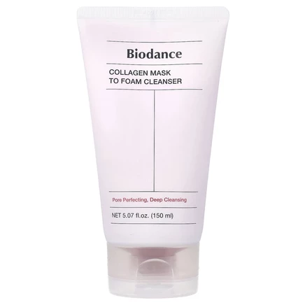 Biodance, маска с коллагеном и пенка для умывания, 150 мл (5,07 жидк. унции)