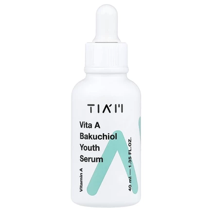 Tiam, Vita A Bakuchiol Youth Serum, 40 мл (1,35 жидк. Унции)