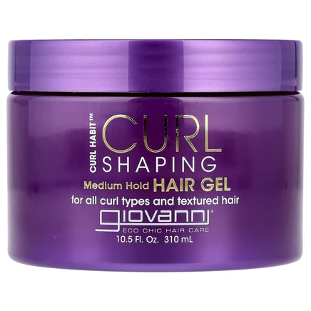 Giovanni, Curl Habit, гель для формирования локонов, средней фиксации для всех типов локонов, 310 мл (10,5 жидк. Унции)