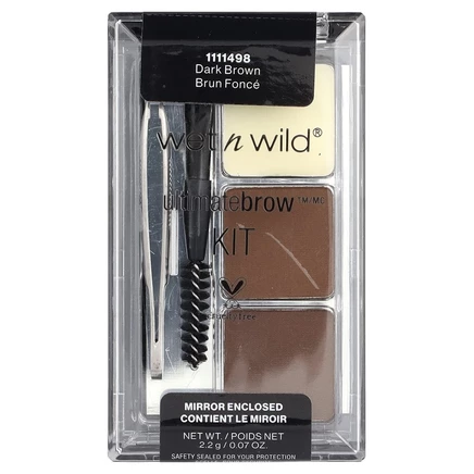 wet n wild, Ultimate Brow Set, темно-коричневый, 2,5 г (0,09 унции)